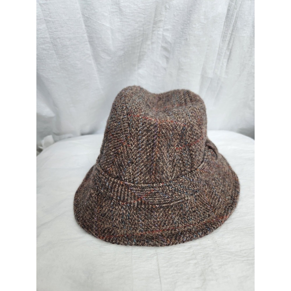 Vintage Pendleton Hat Pure Virgin Wool Lined L Large Made in the USA Fedora RARE
